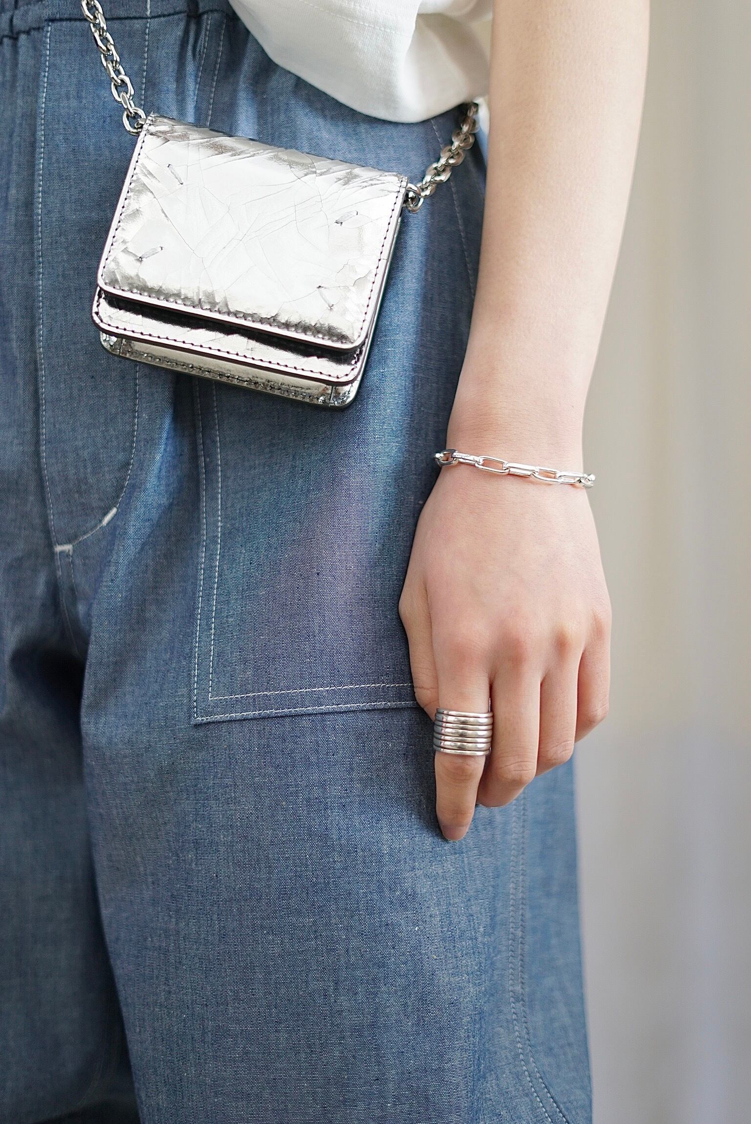 R.ALAGAN / CLASSIC CHAIN BRACELET (SILVER) | JUQUI Online