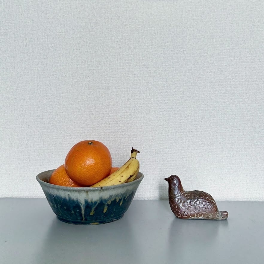 八木橋昇 古呉須内灰釉 6寸深鉢➀ | WOLK