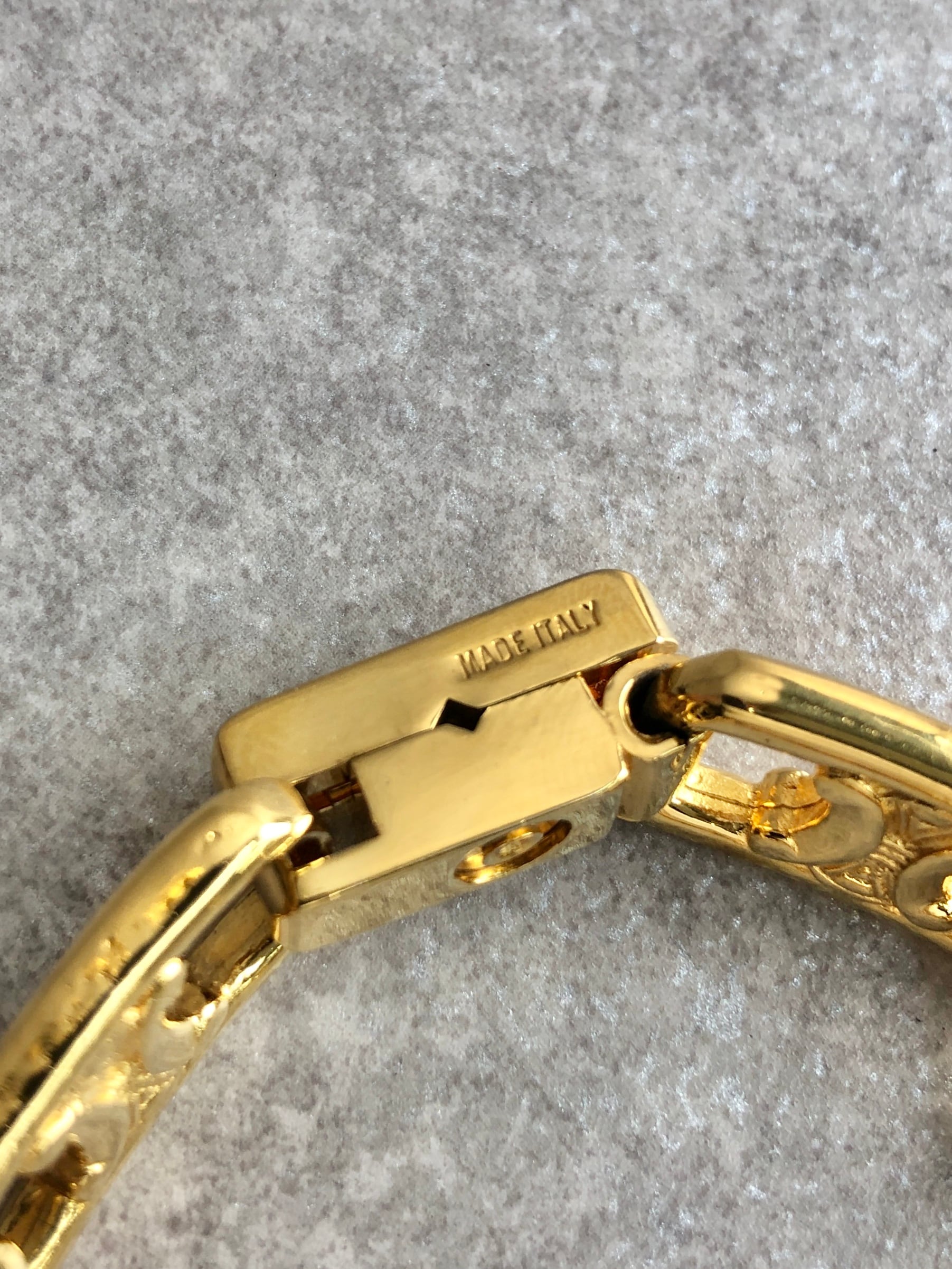CELINE セリーヌ ブレスレット ゴールド ブラゾン vintage