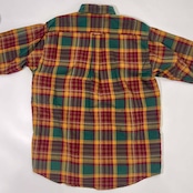 90s GANT ガント オックスフォード チェック BD ボタンダウン 長袖シャツ M/マルチ メンズ VAN JAC ビンテージ