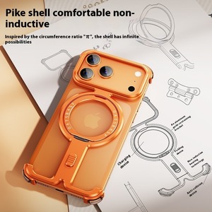 ■iPhone 18 Pro/18 Pro Max■ I-Shaped Metal Phone Case / I-シェイプ メタル スマホケース