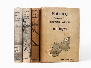 【SJ145】HAIKUHAIKU in 4 volumes / R. H. BLYTH