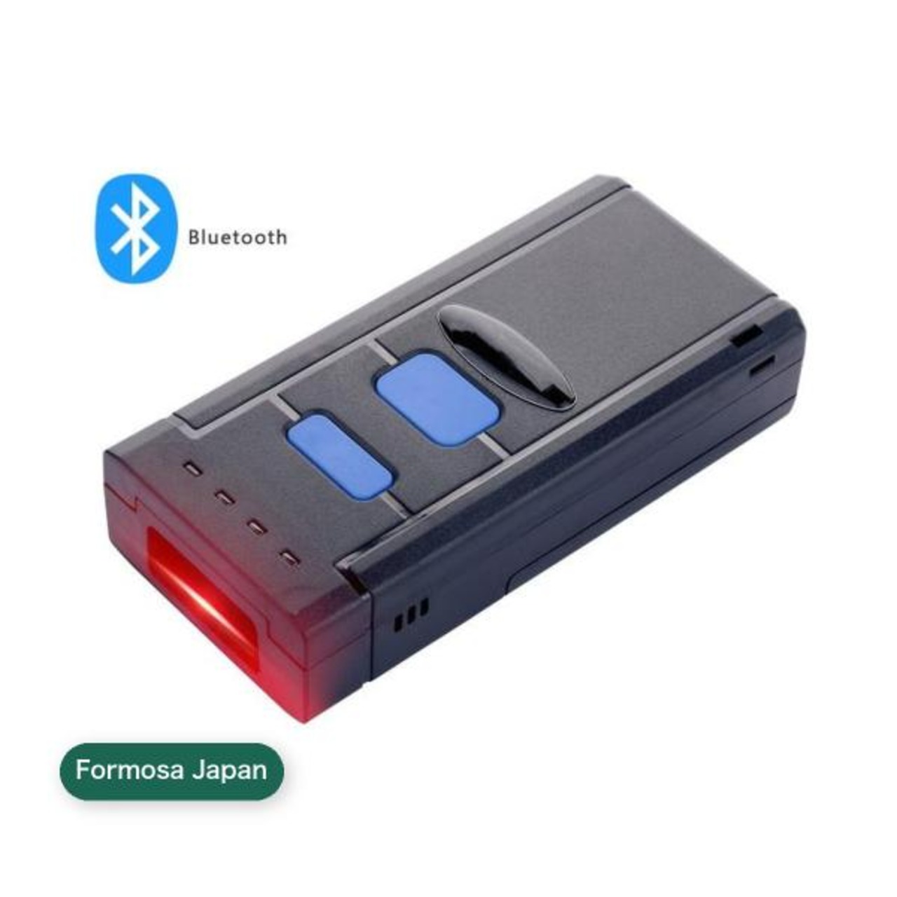 Formosa Japan QRコード 二次元バーコードリーダー CCD ミニ ポケット ワイヤレス Bluetooth ポータブル CCD iOS