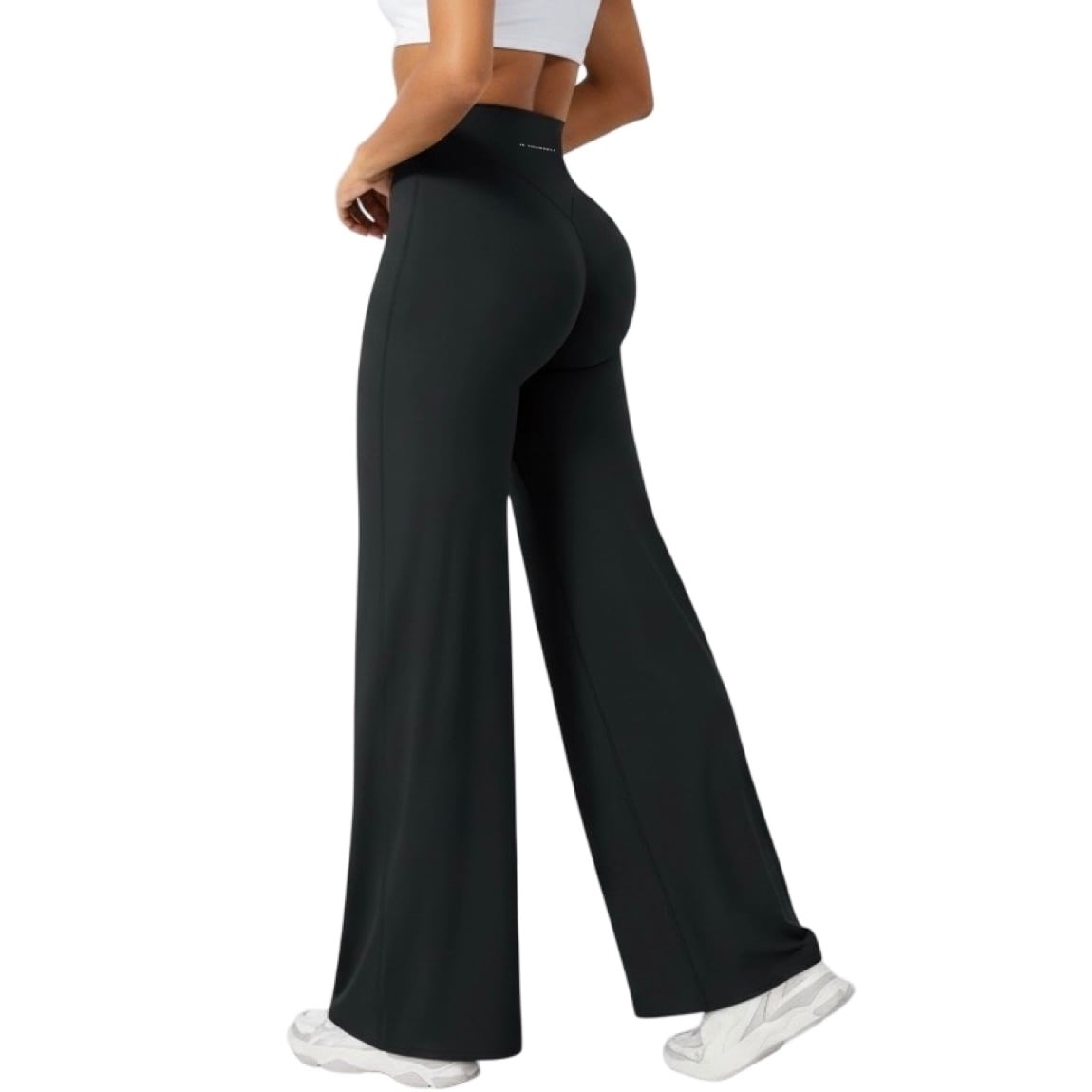 ブラック ストレッチ ハイウエストレギンス ハイウエストレギンス ブラック | Be yourself