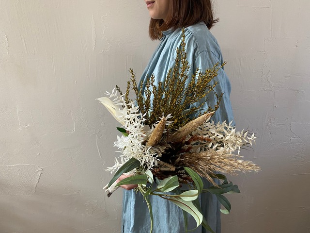 NATURAL SICK bouquet-boutonniere-headdress