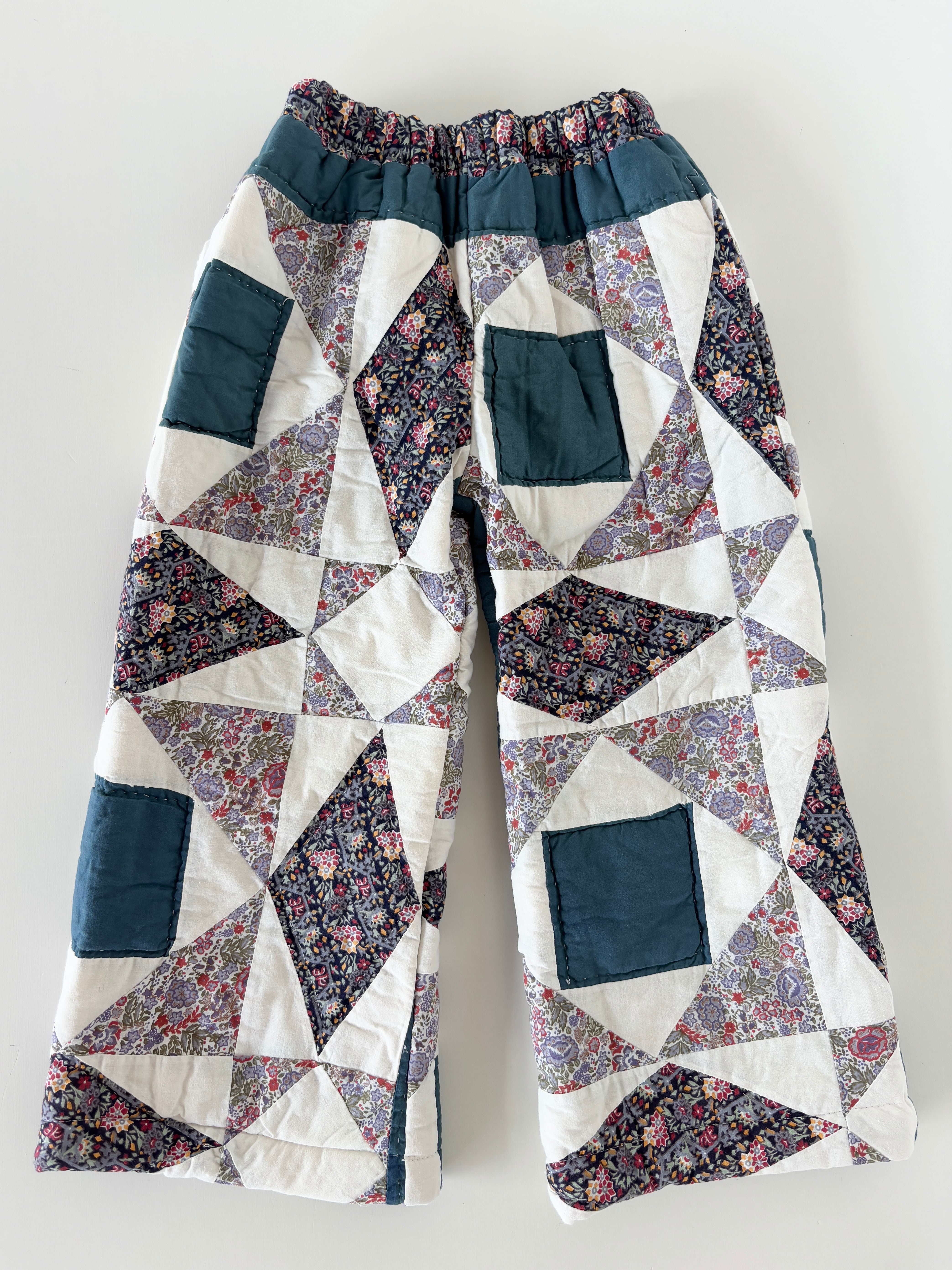 【6-7T】ヴィンテージキルトパンツ