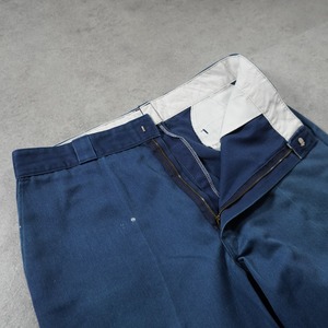 80s Dickies 874 work pants made in USA navy W36L33 古着