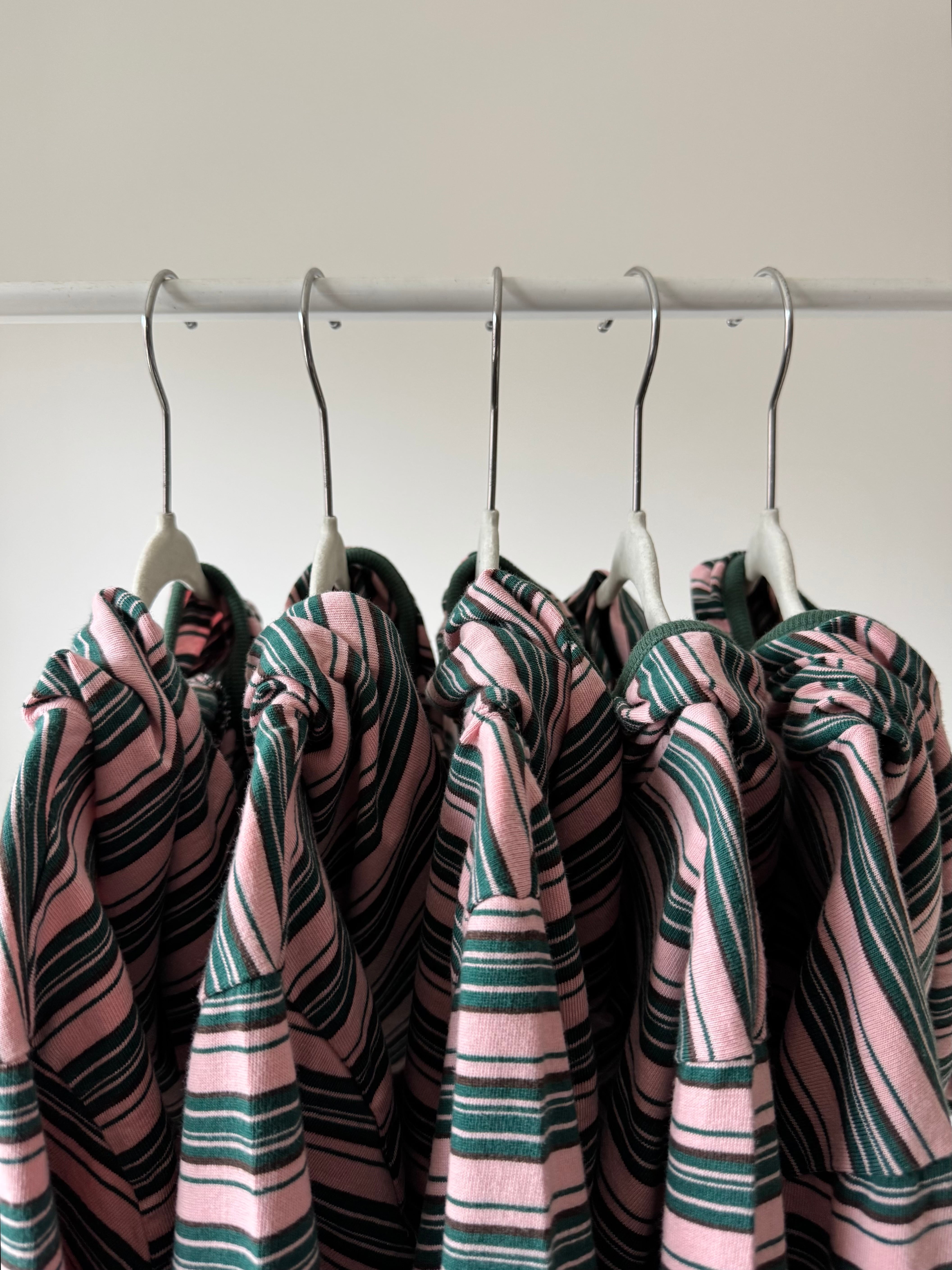 ボーダーフード ロンT(90〜130cm)4628