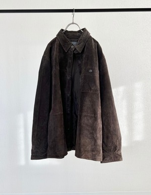 【unisex】SUEDE shirts jacket