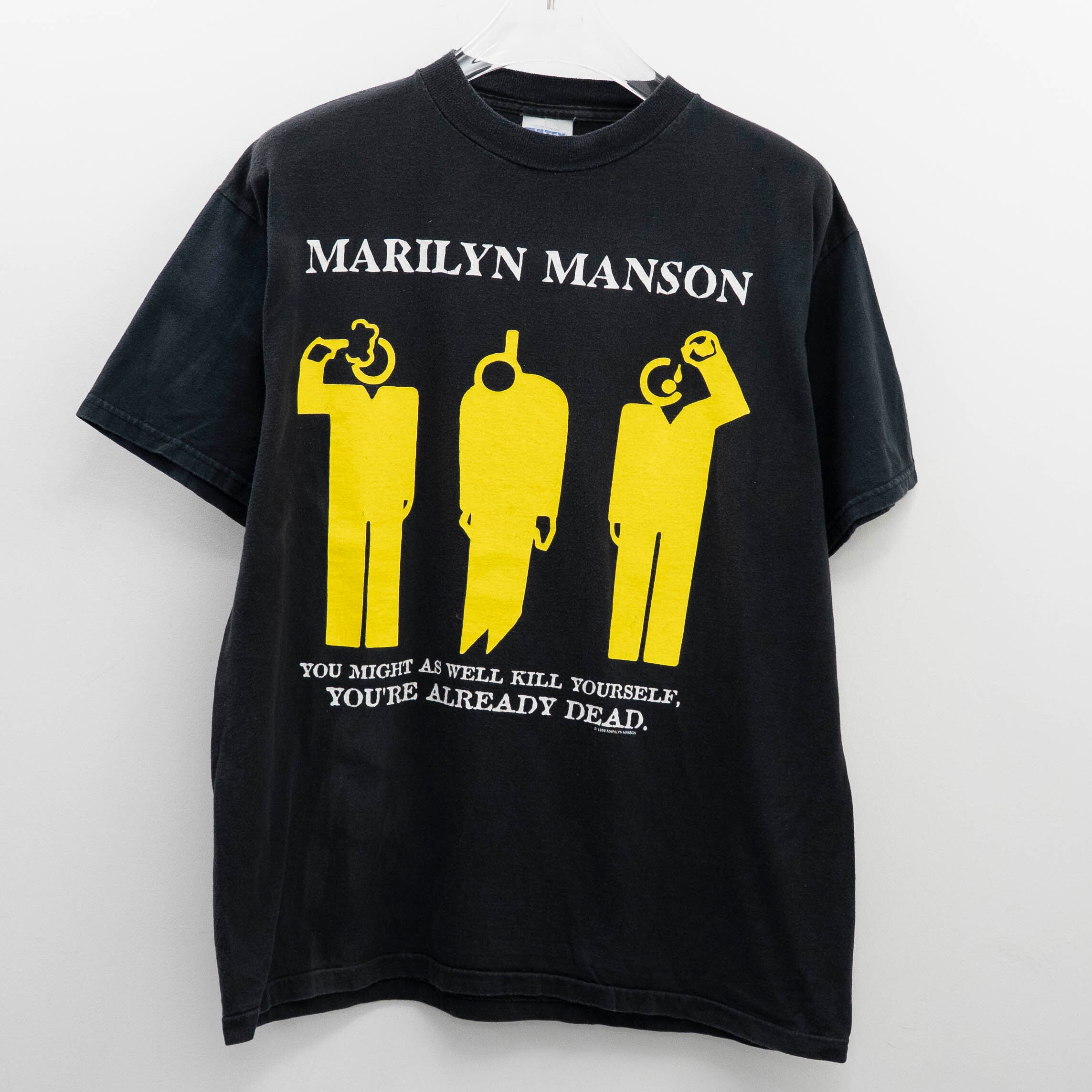 Marilyn Manson " You Might As Well Kill Yourself .." Tultex L 【A8-600】