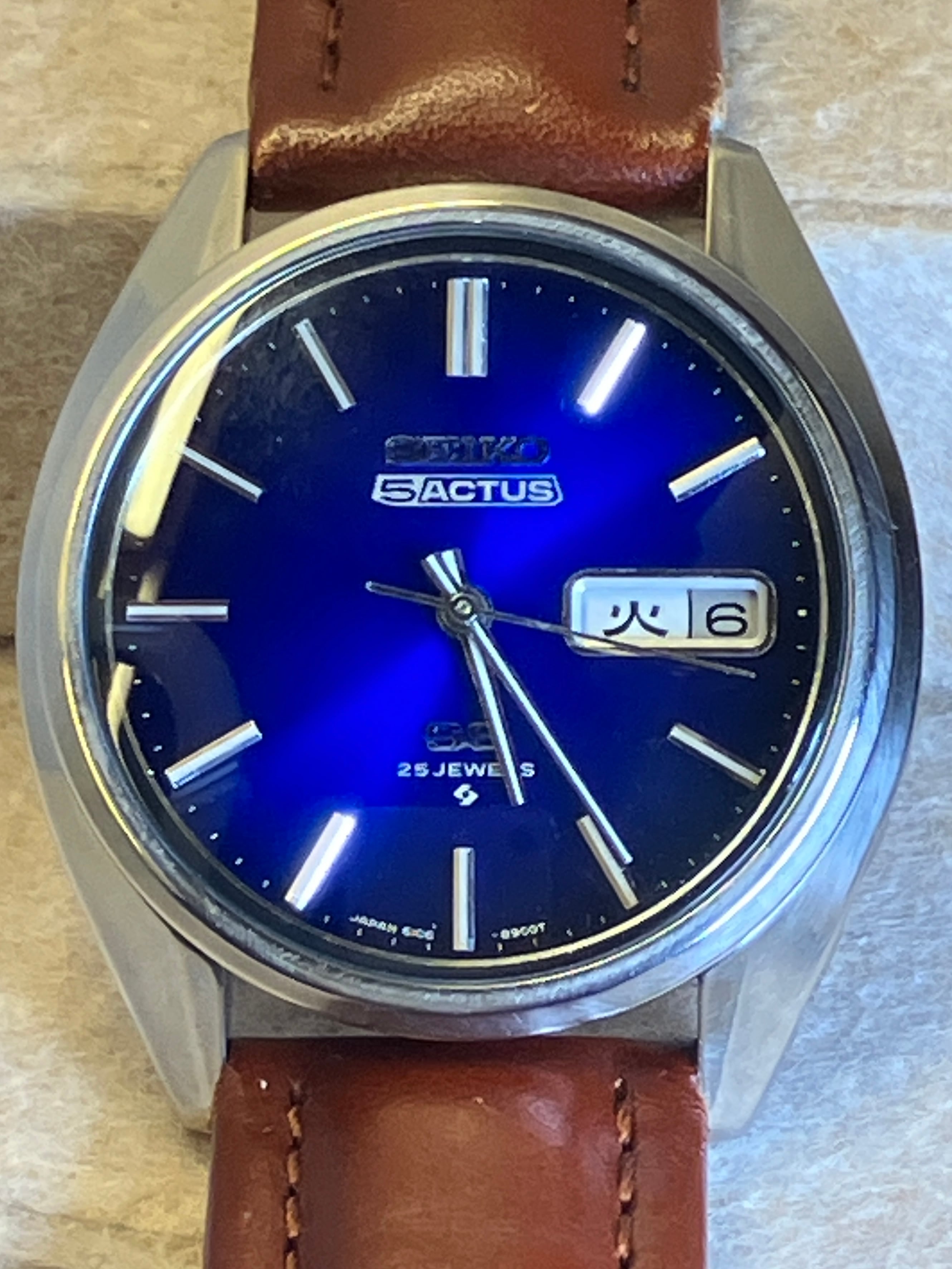 1970年9月製】KING SEIKO King Seiko 5625-7000／自動巻き 金白文字盤