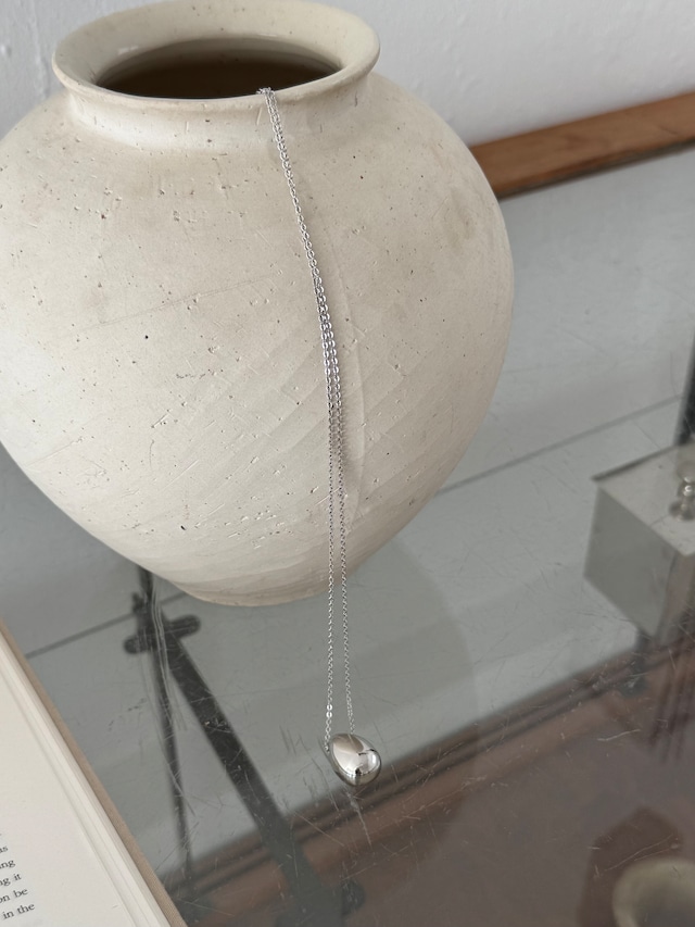 (即納) Fil. / Oval silver pendant