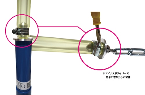 サクゴエ（PUT式）取り替え用ゴム：ver.5／バンド式タイプ