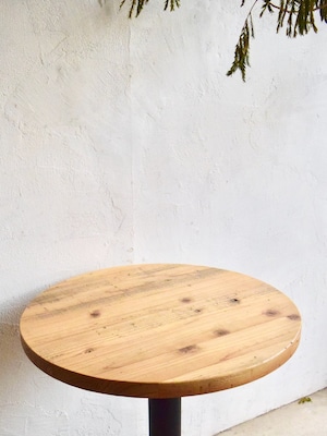 Table top board 〔old lumber：circle〕