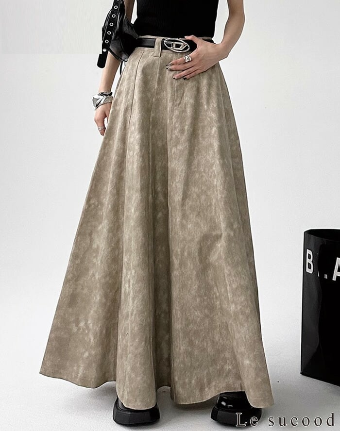 お支払い確認後20日以内発送】Le sucood タイダイ柄スカート モード系