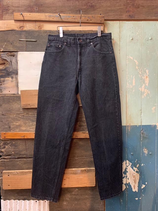 90's Levi's 550 Black W32 L31.5