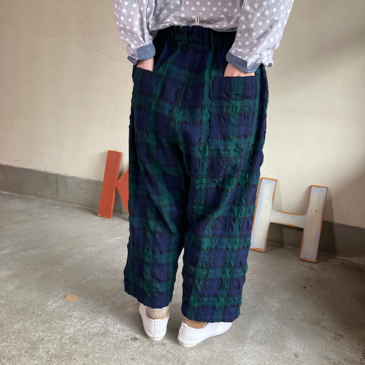 4ポケットイージーパンツ タータンフォーエバー 53P29 サイズ F | 快晴堂