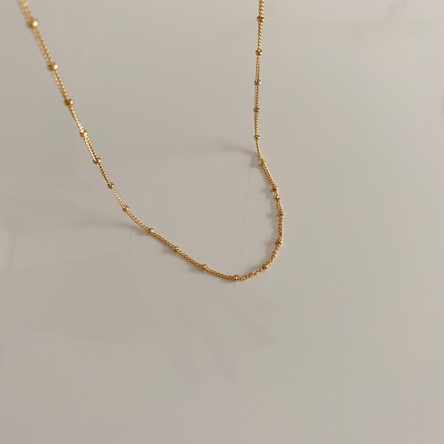 tubu necklace（14kgf）
