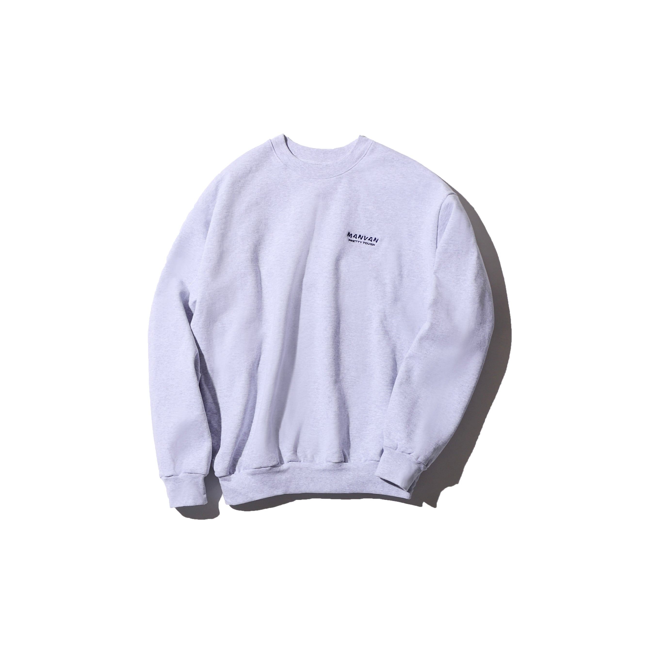 新品 MANVAN EMBROIDERED LOGO SWEATSHIRT