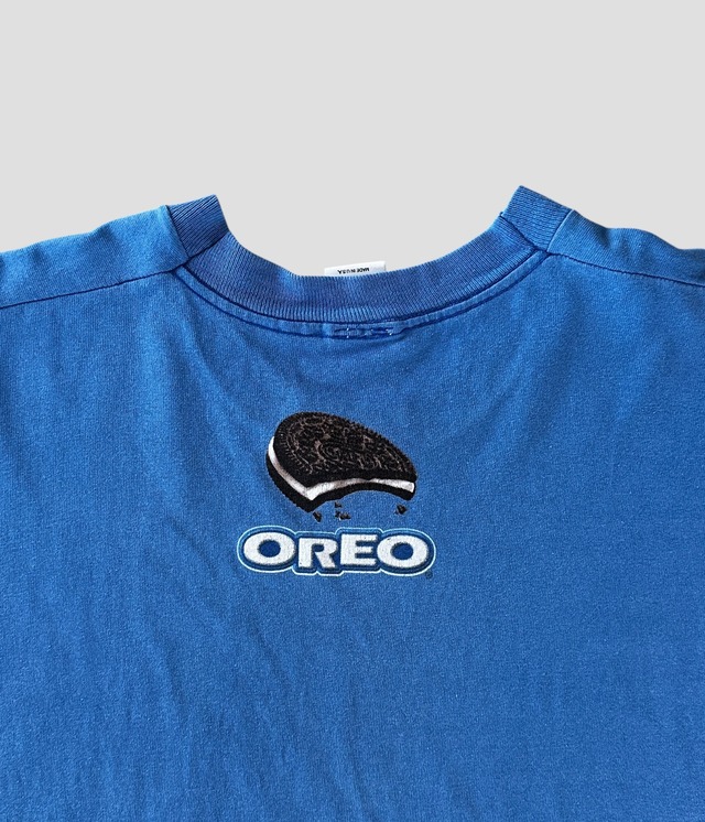 -OREO- Vintage 90s 3XL Print T-shirt made in USA
