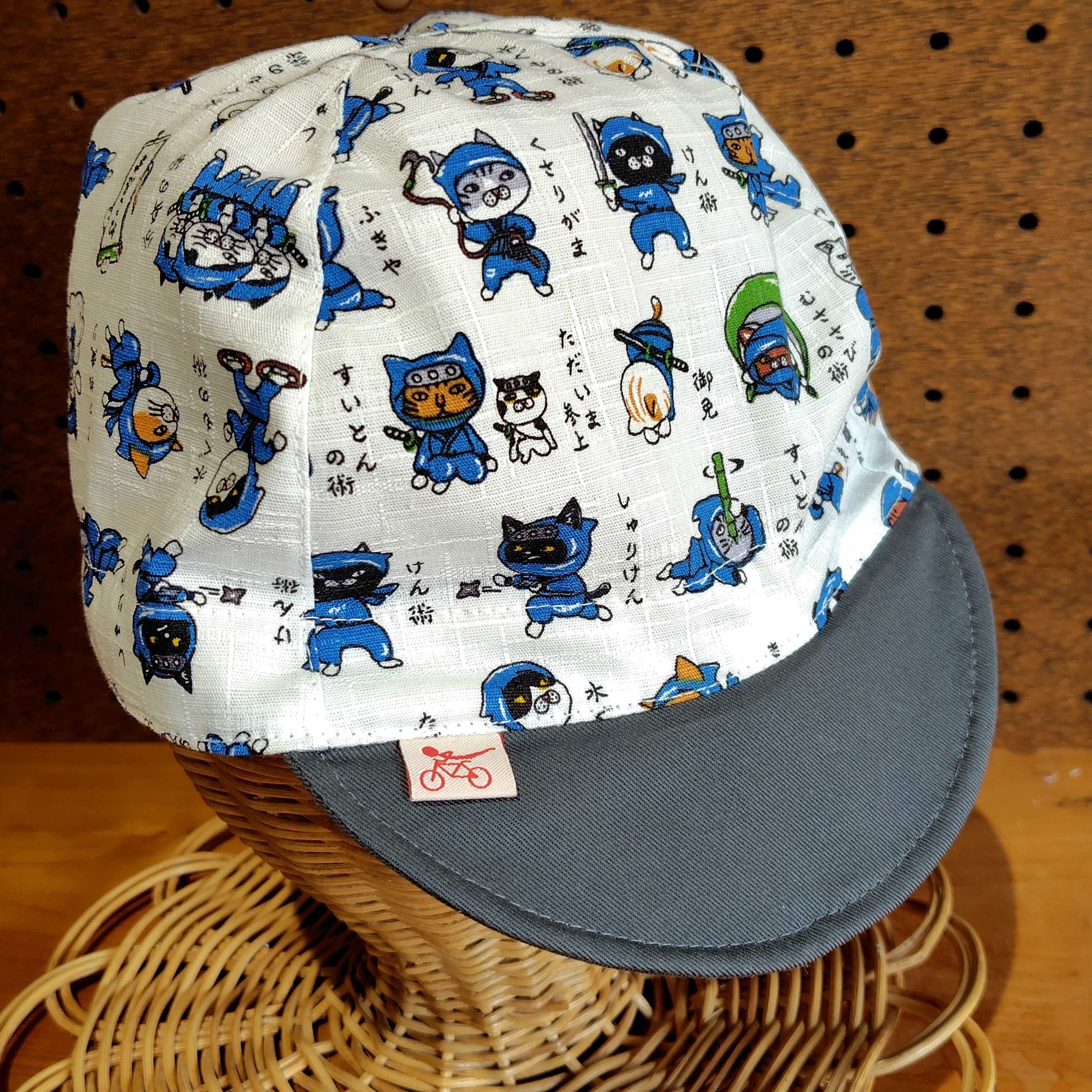 サイクルキャップ ネコ忍者