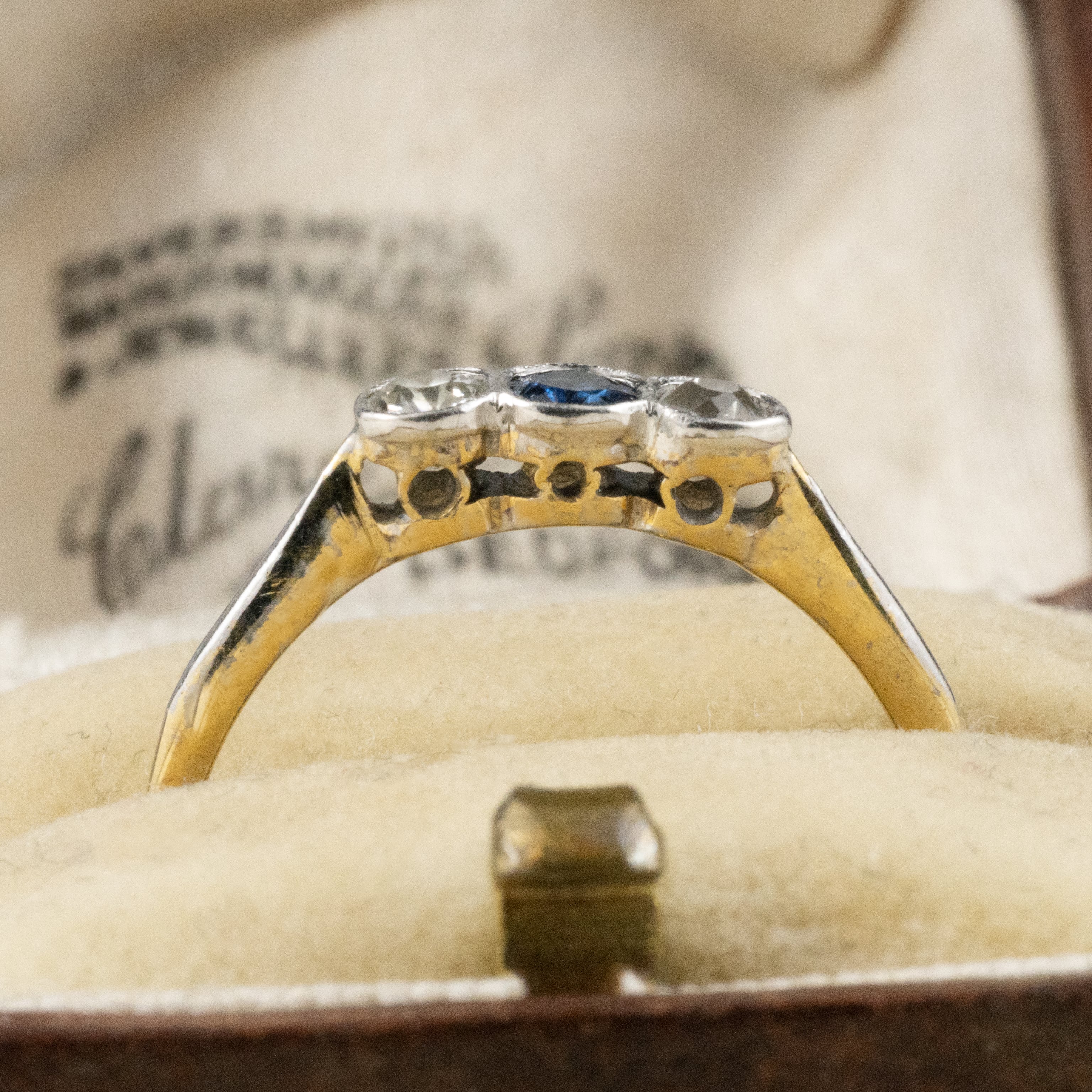 K18 アンティーク リング フランス アンティーク リング K18 イーグルヘッド 1900年前後頃