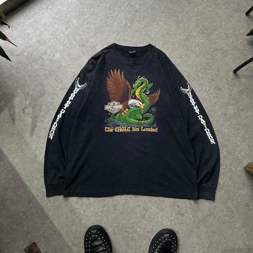 1986s Harley Davidson "BELTONボディ" L/S T-shirt【仙台店】