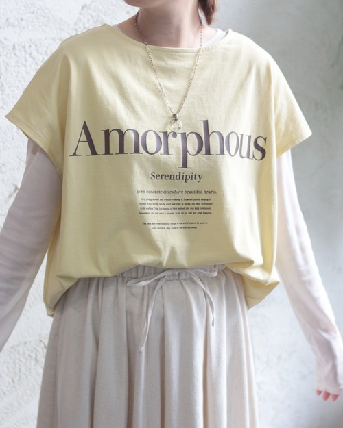 【hunch】オーバーフレンチロゴTシャツ　(260456)