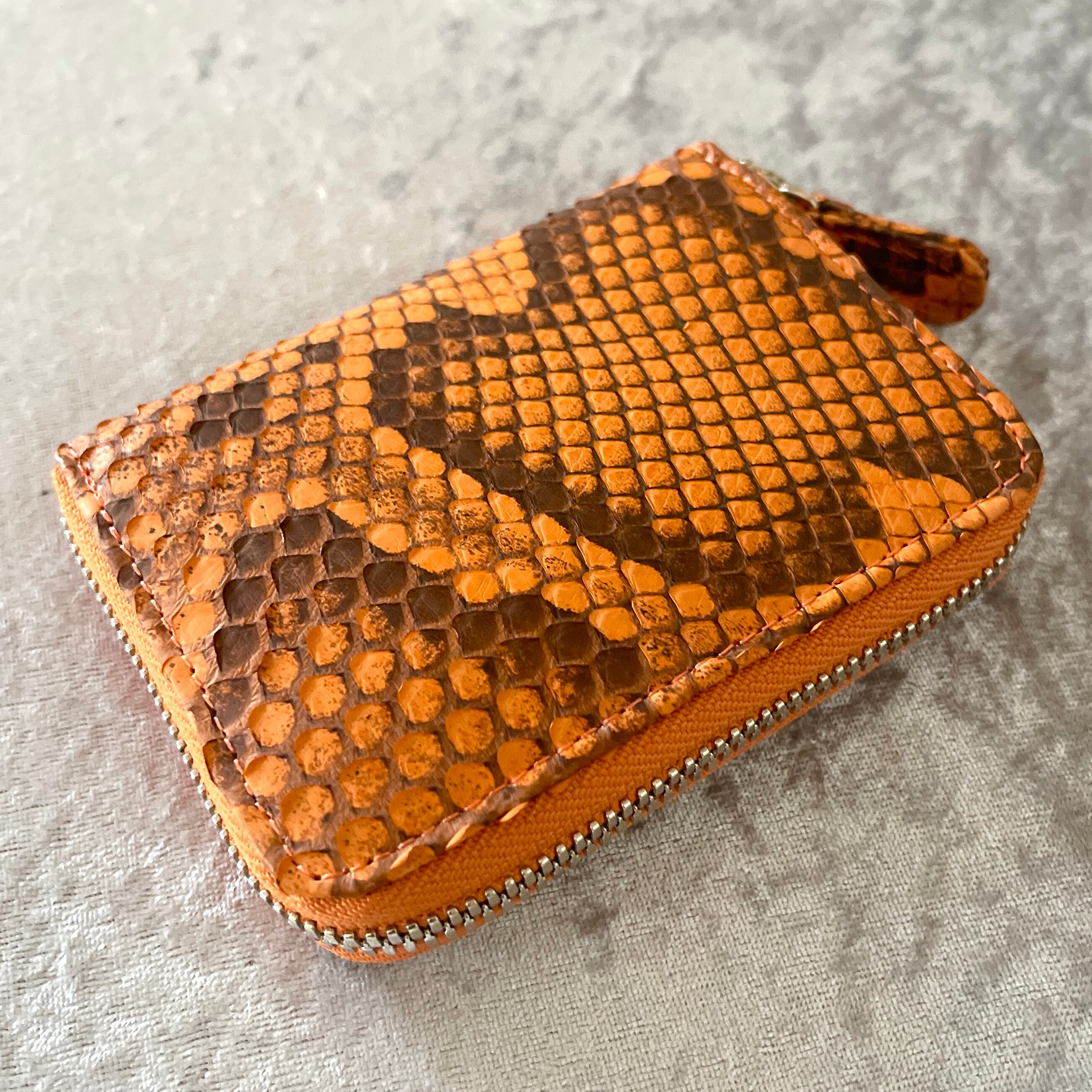 ポロサス　クロコ　L字財布 オーダー受付中】 Crocodile Porosus L-Wallet【最高級ポロサス