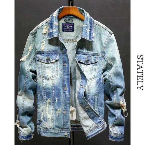 Vintage Crash デニムジャケット_O42 画像