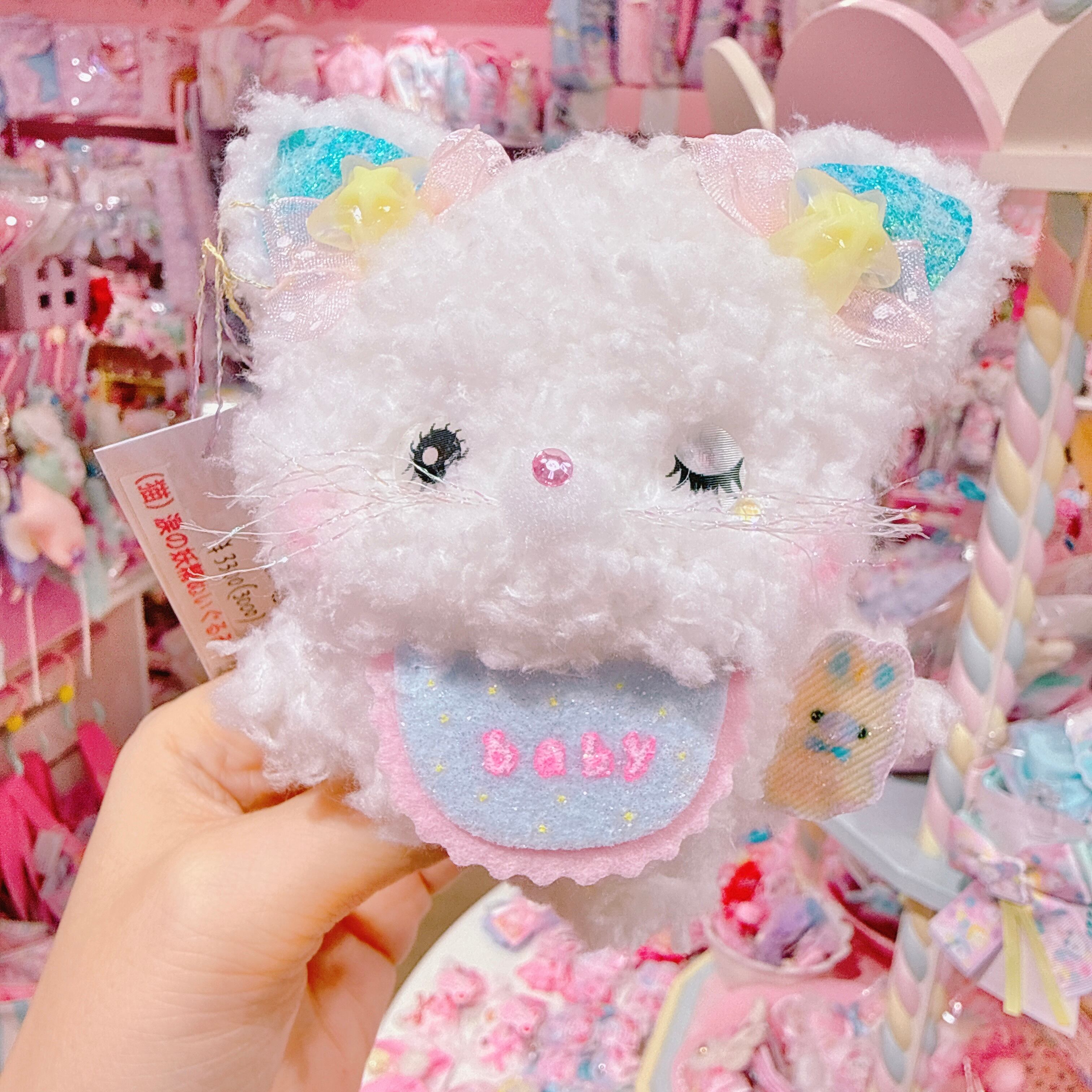 【M4】65-12ウインクするよ♪涙の妖精ぬいぐるみ(猫)