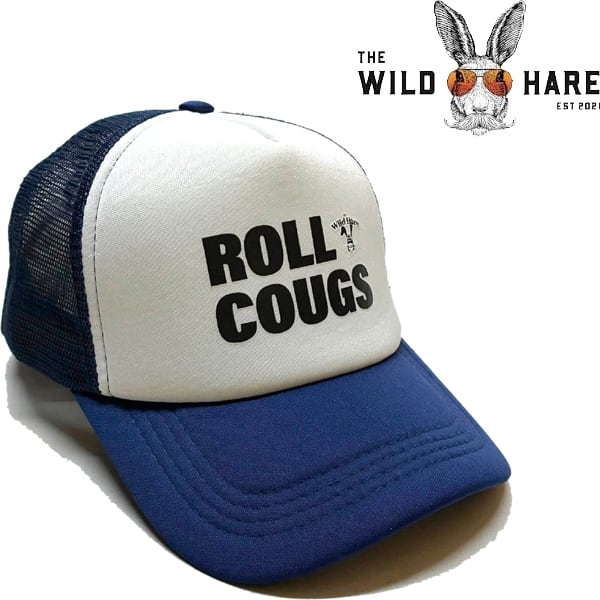1点物◇Wild Hare企業ロゴ帽子メッシュキャップ古着メンズレディースOK