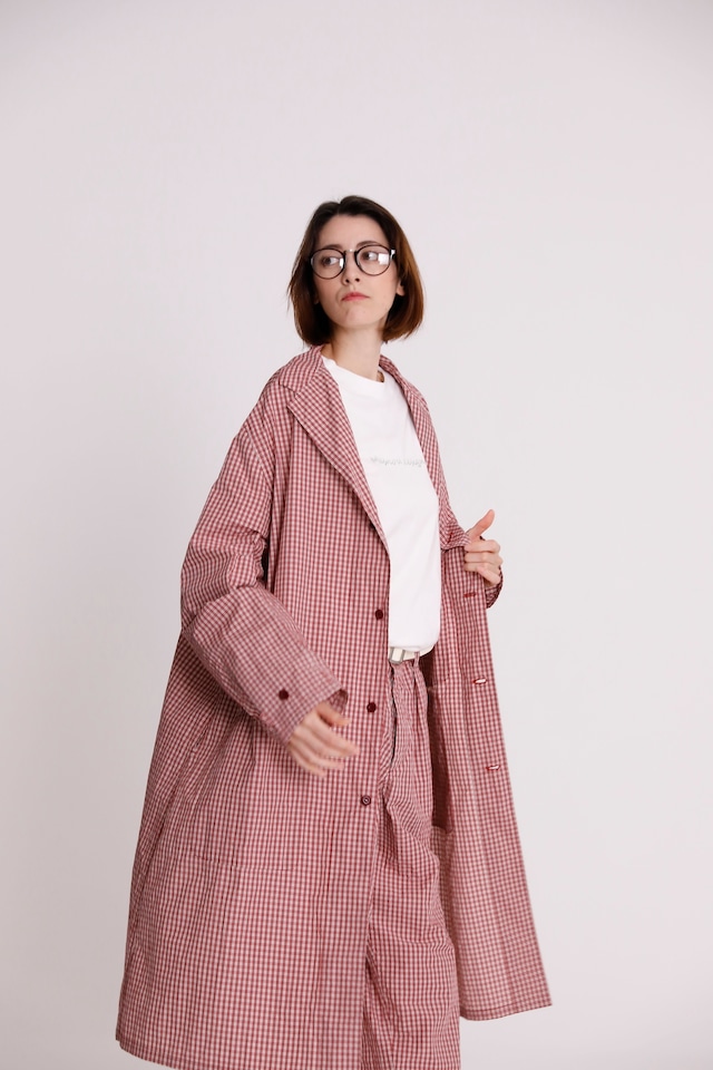 319 WORKERS COAT　MINI RED