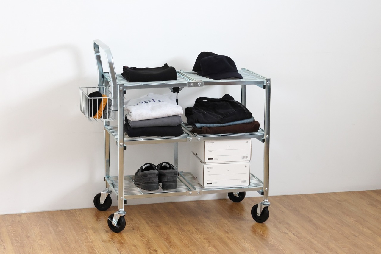 Metal Folding Cart 3段｜DETAIL
