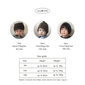 韓国子供服 / LALALAND / 26Autumn / ベベ ギンガムチェック フードジャンパー / 秋服 / ベビー *6M~18M*