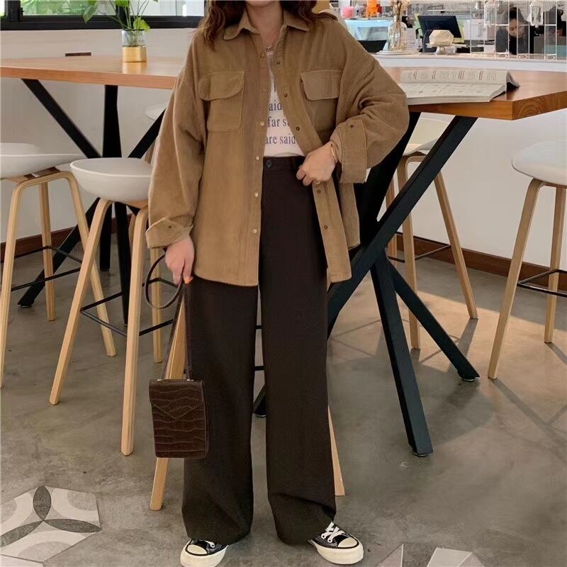 コーデュロイ　シャツジャケット　AJ33167-3181