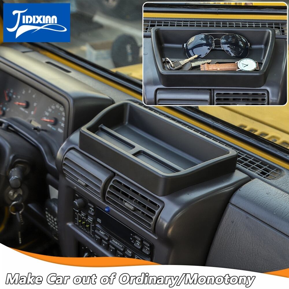 ジープラングラーTJ 1998 1999 2000 2001 2002 2003 2004 2005 2006カーセンターコンソールトレイ