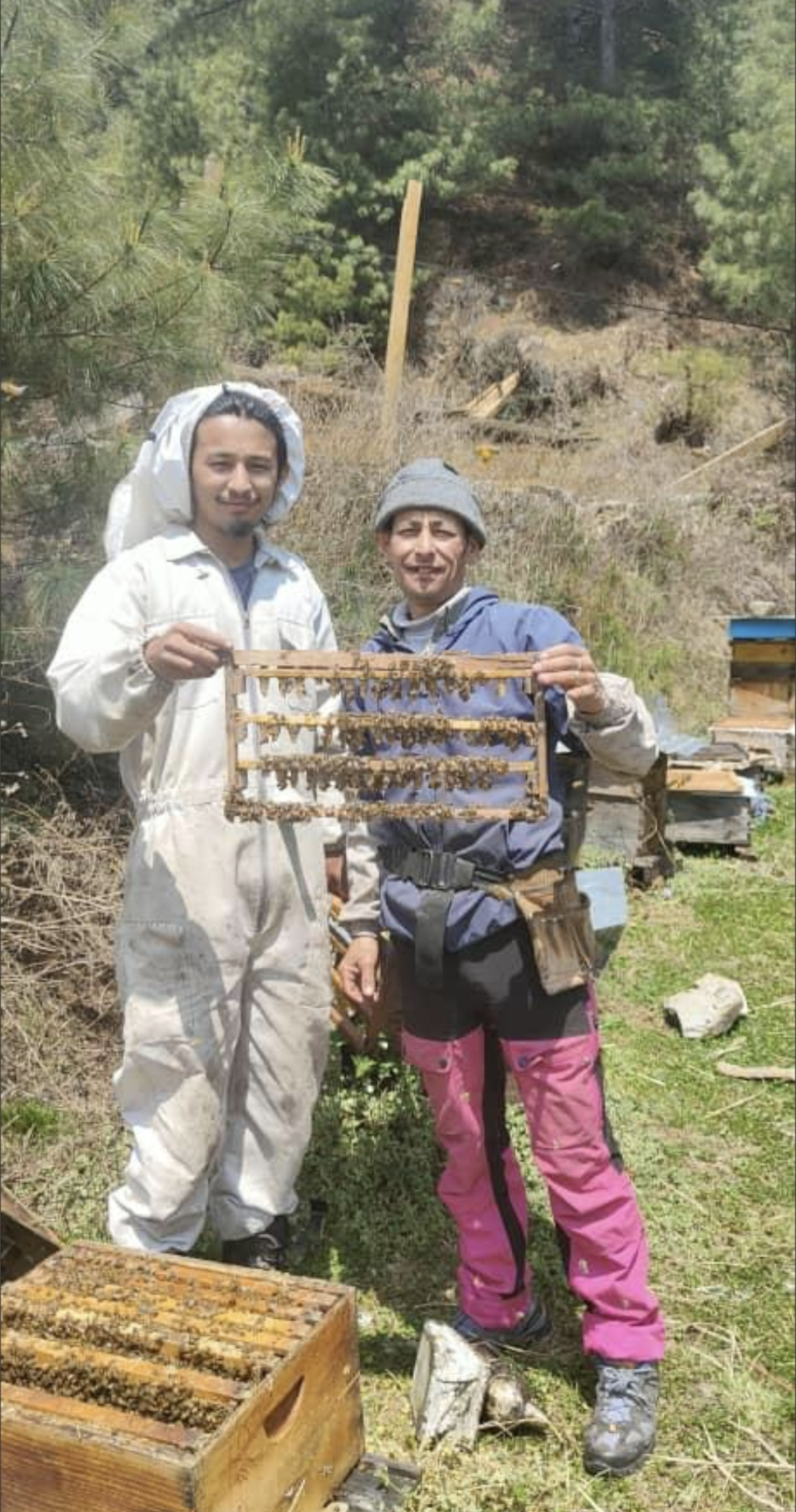 ブータン産天空のクローバー蜂蜜120g