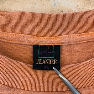 【ISLANDER】90s アウトドア アニマルプリント OUTFITTERS XL Tシャツ USA製