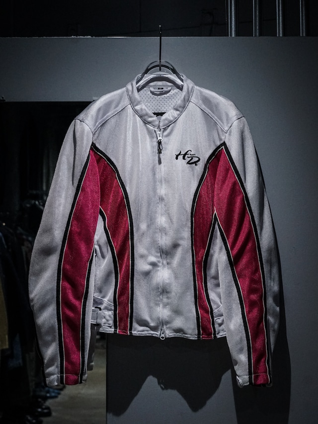 【add (C) vintage】"HARLEY-DAVIDSON"  Color Swiching Mesh Racing Jacket