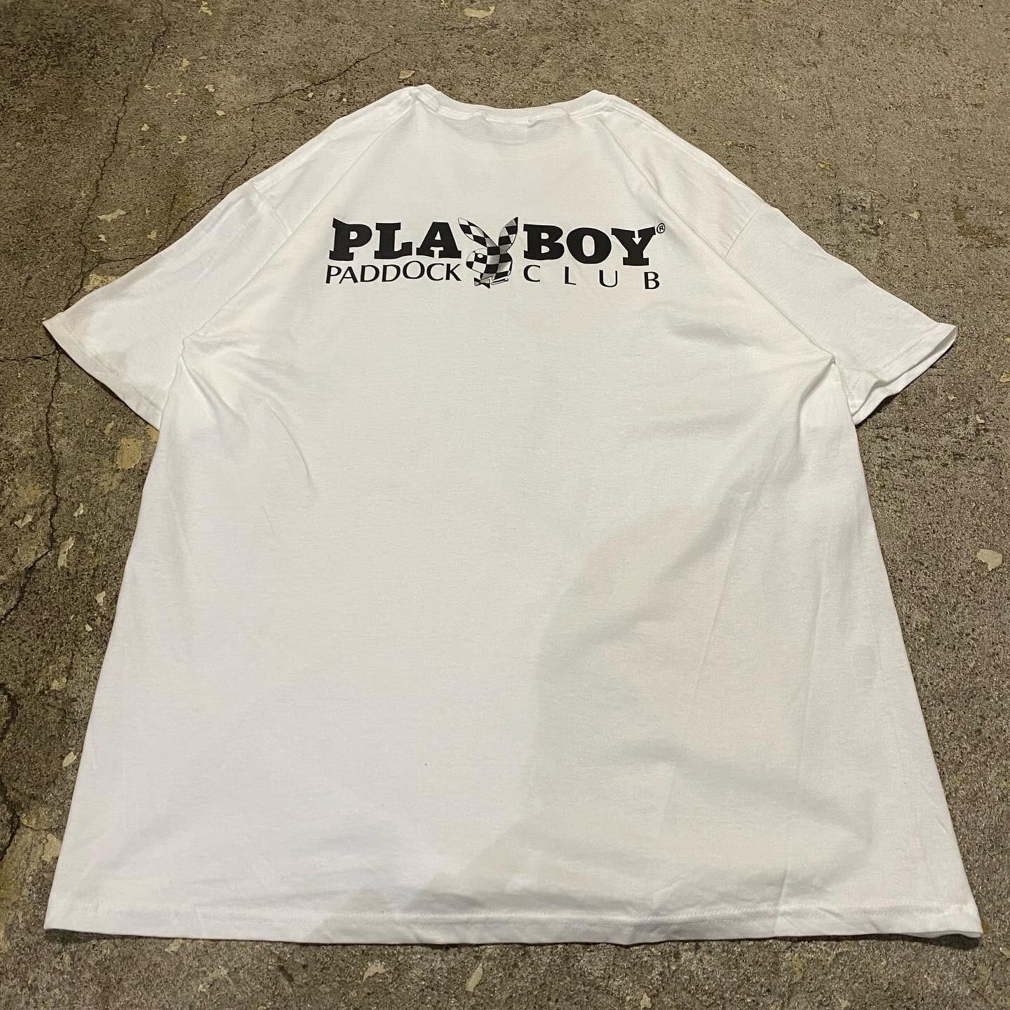 00s PLAY BOY PADDOK CLUB T-shirt
