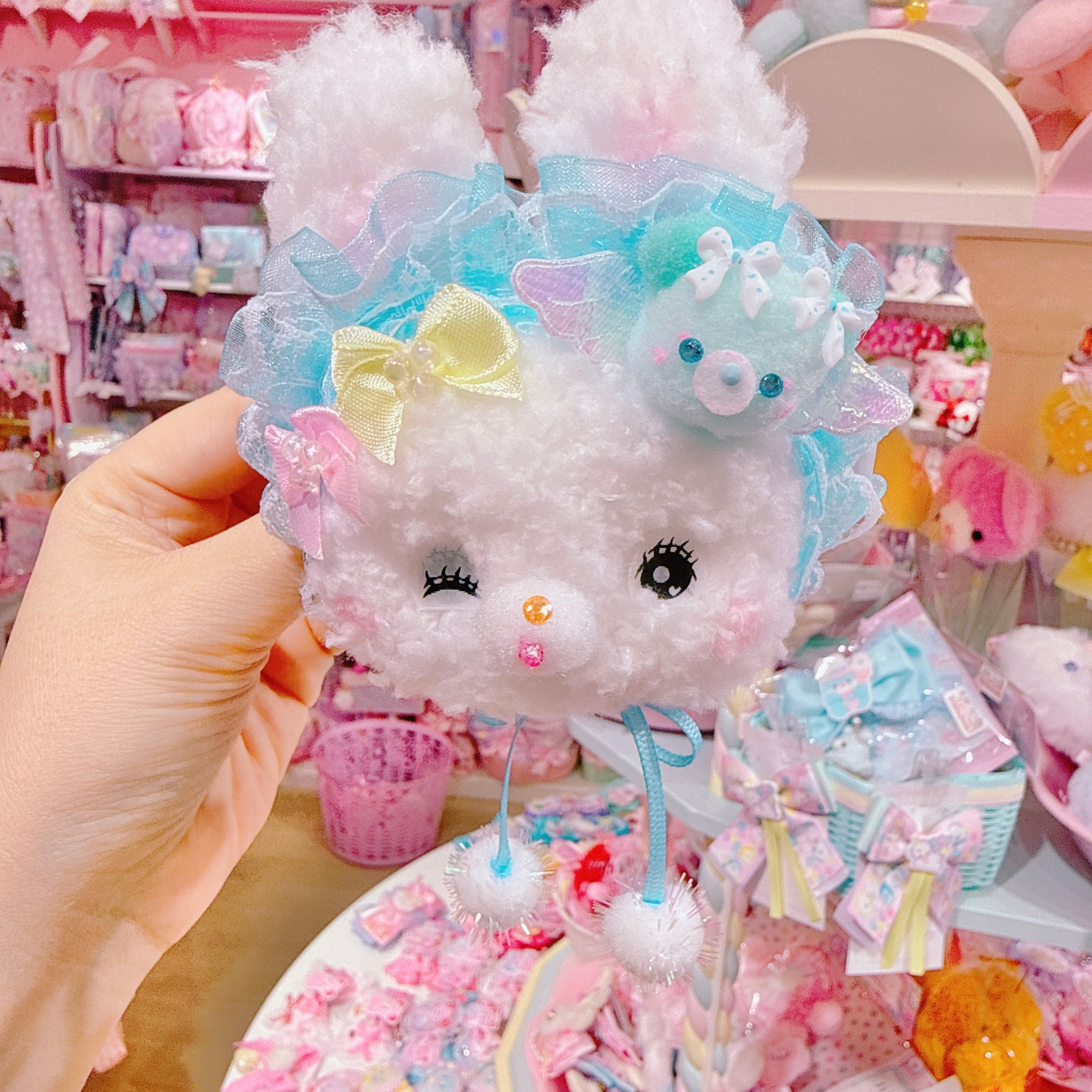 【M4】65-19ウインクするよ♪うさぎ2wayピン