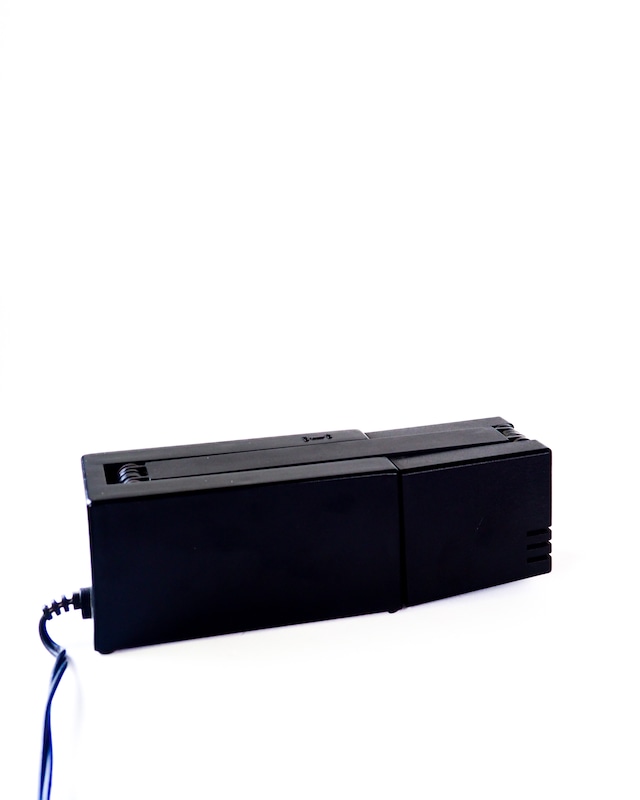 Kreo black foldable and wall-mountable lamp