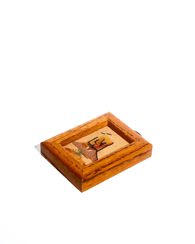 Native American Sand Painting (Frame in)