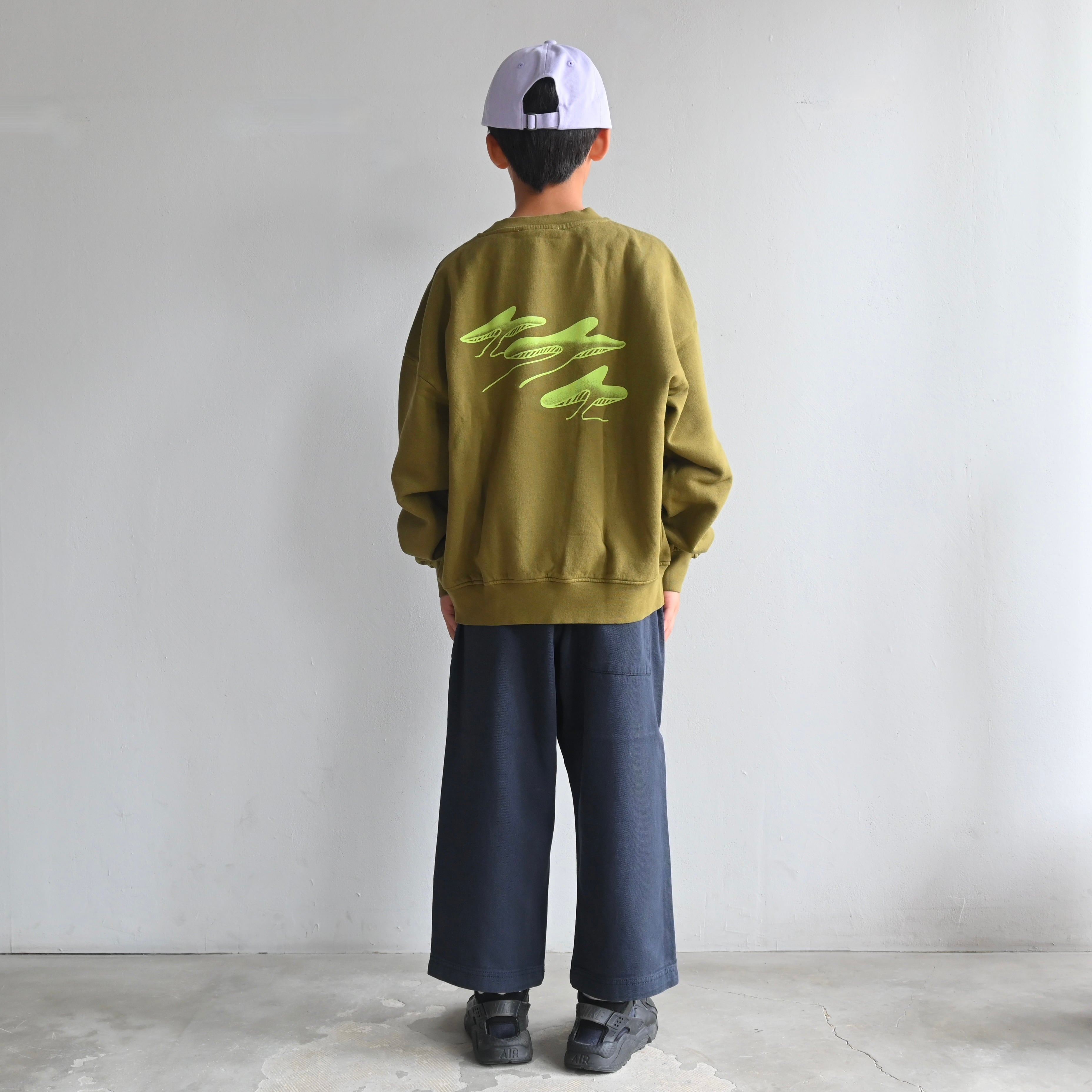 main story 2024AW》Bubble Sweatshirt / Tapenade | cirkel mote