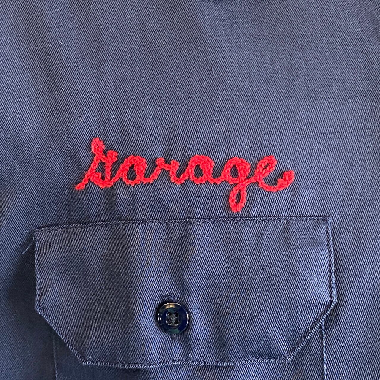 70年代 WASHINGTON DEE CEE チェーン刺繍 ワッペン ワークシャツ