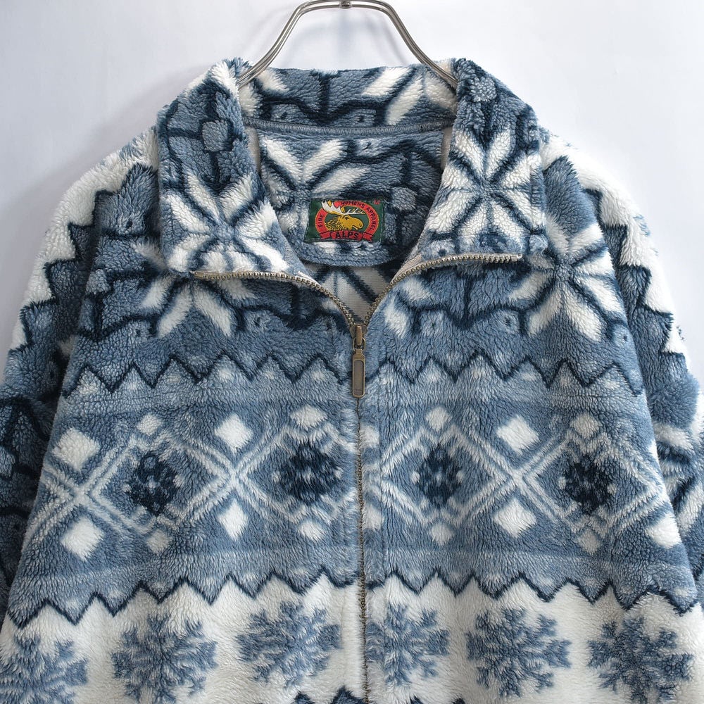 80~90s アメリカ製 ALPS ノルディックパターン フリース 80~90s アメリカ製 ALPS ノルディックパターン フリース