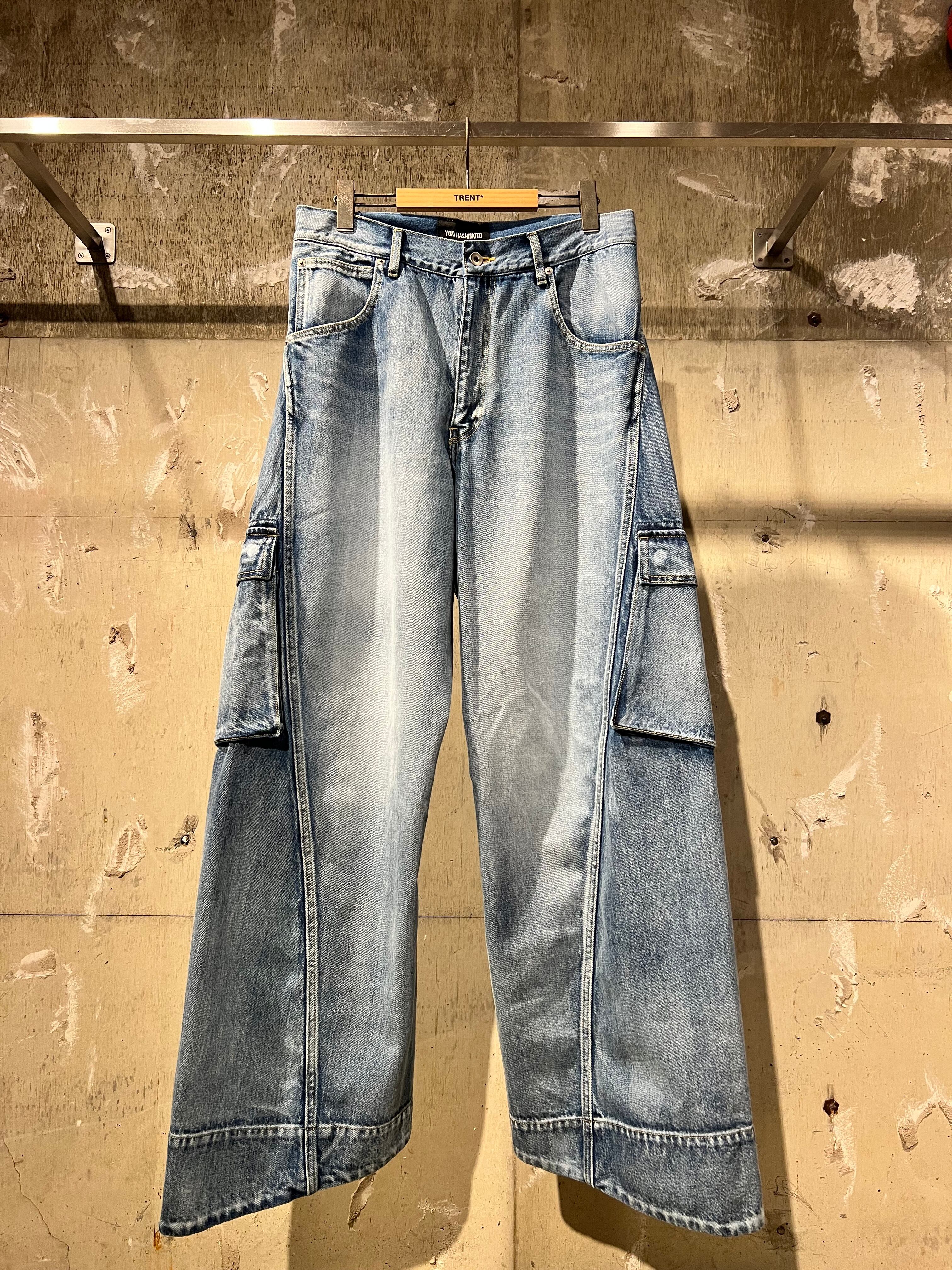 24SS YUKI HASHIMOTO(ユーキハシモト)/TWISTED DENIM CARGO / 241-01 