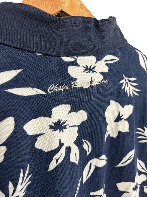ゆうパケット可【古着 通販】ラルフ(Chaps)半袖鹿の子ポロシャツ-4枚目