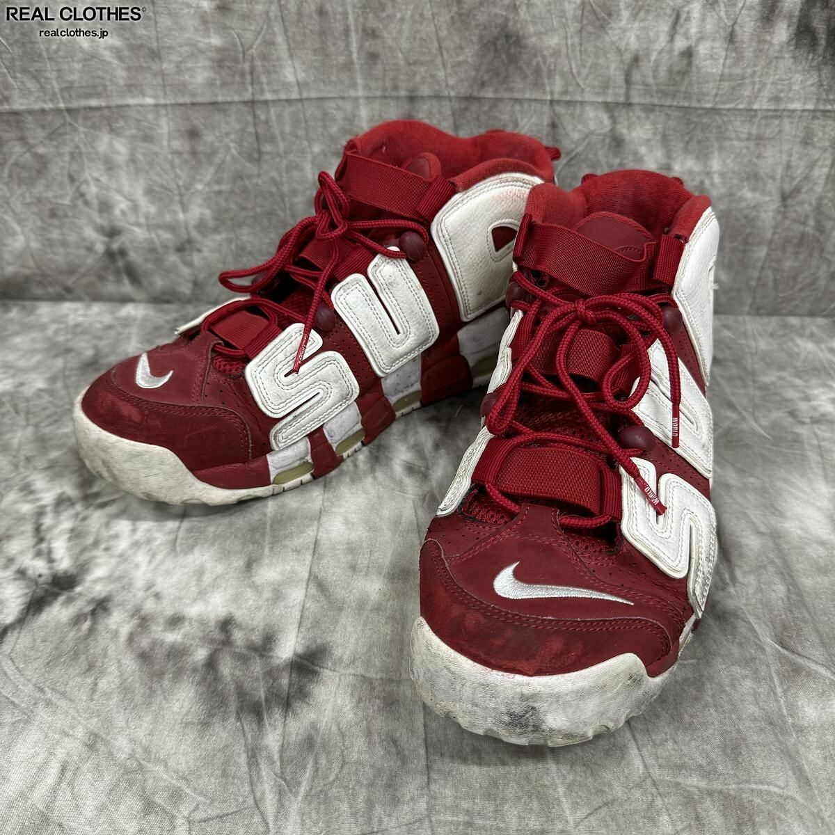 Supreme×NIKE/シュプリーム×ナイキ AIR MORE UPTEMPO/エア モア